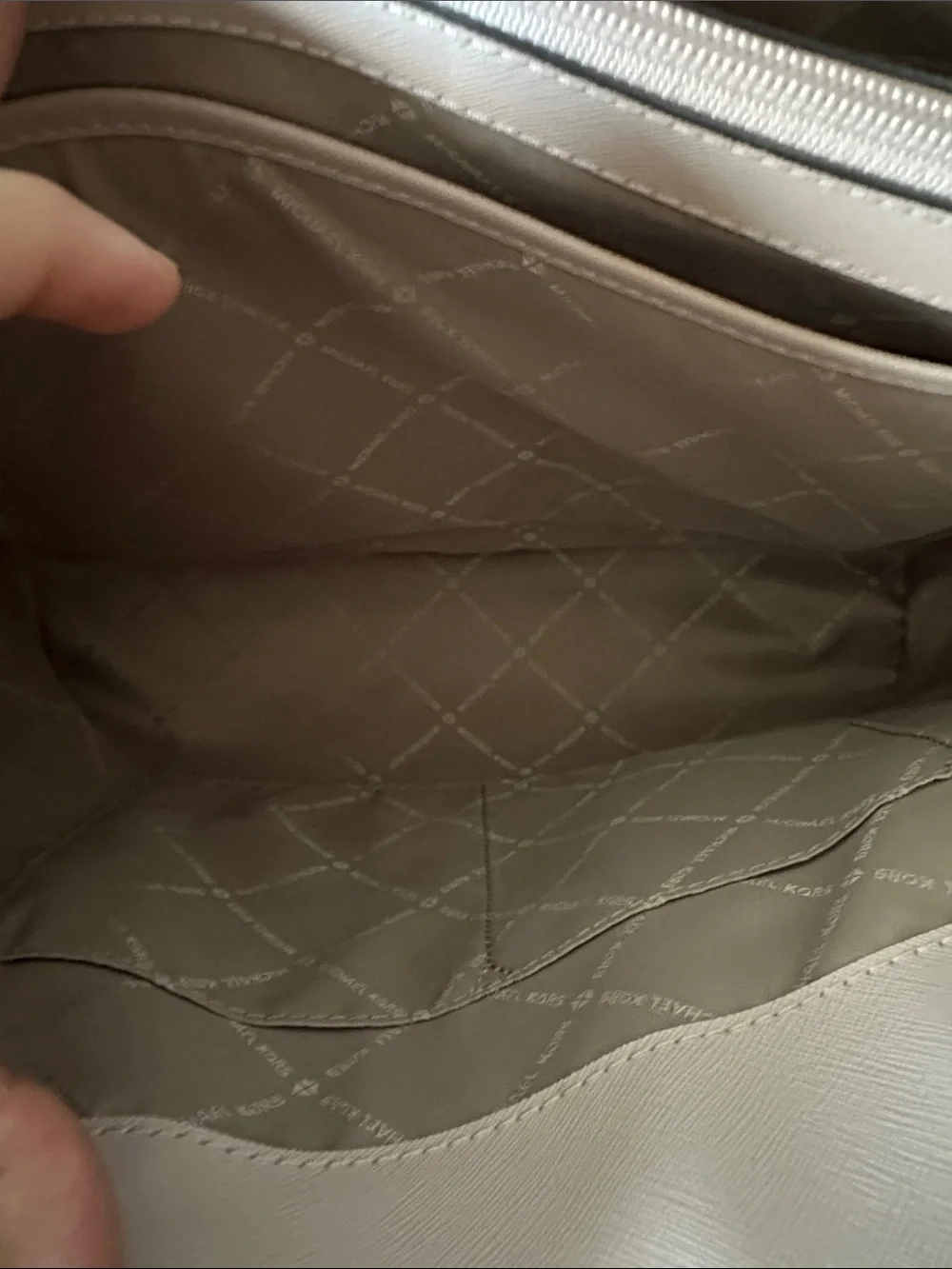 Michael Kors Blush Pink MK Signature Canvas Tote